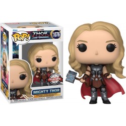 Thor 4: Love and Thunder - Mighty Thor without Helmet Metallic US Exclusive Pop! Vinyl